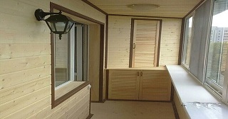 Отделка балкона под ключ Реж, цена от 5755 руб.